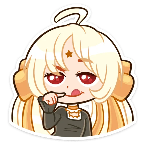 😋 Стикер «Луни» для Telegram