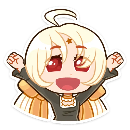 🥳 Стикер «Луни» для Telegram