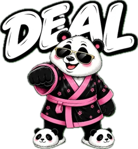 👍 Стикер «Lunky Panda» для Telegram