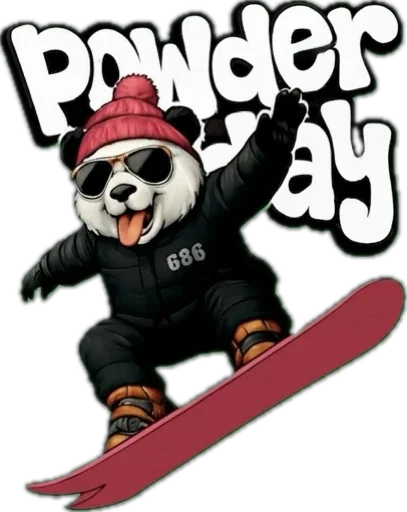 Стикер 14 Lunky Panda