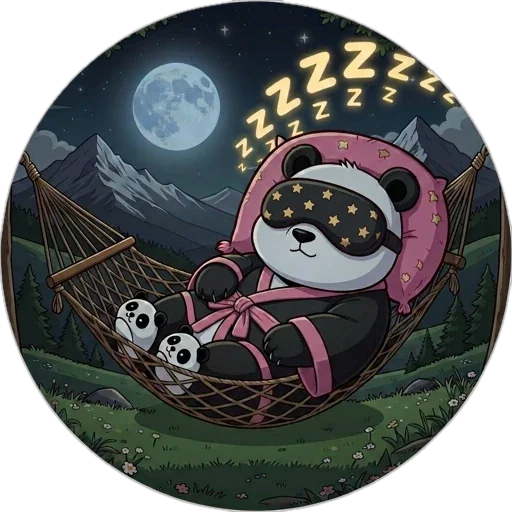 Стикер 21 Lunky Panda