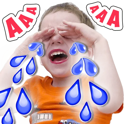 😭 Стикер «- ЛУНОМОСИК» для Telegram
