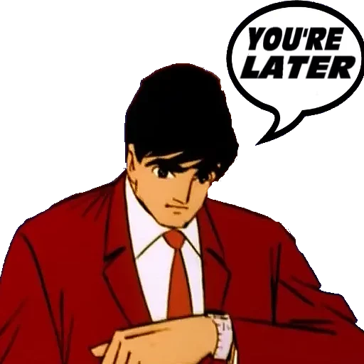 ⌚ Стикер «Tiger Man» для Telegram