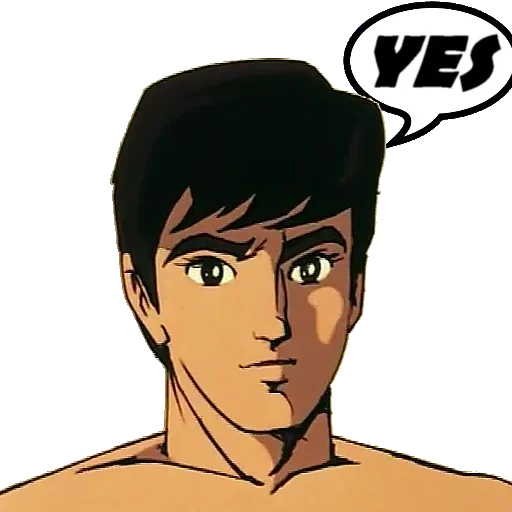 👍 Стикер «Tiger Man» для Telegram
