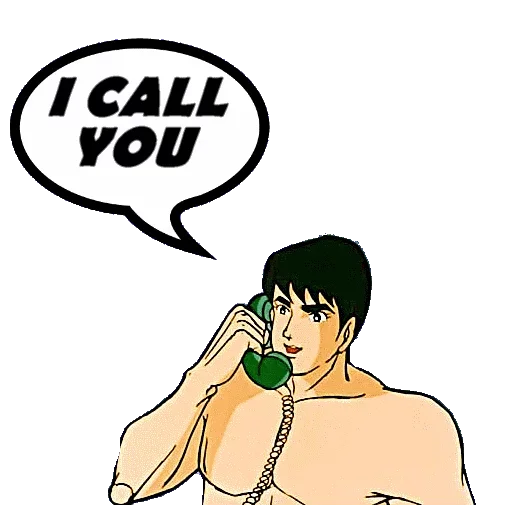 📞 Стикер «Tiger Man» для Telegram