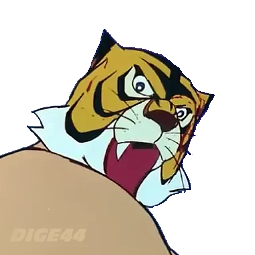😳 Стикер «Tiger Man» для Telegram