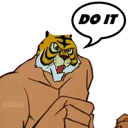 👊 Стикер «Tiger Man» для Telegram