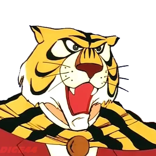😠 Стикер «Tiger Man» для Telegram