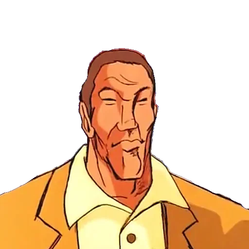 🙁 Стикер «Tiger Man» для Telegram