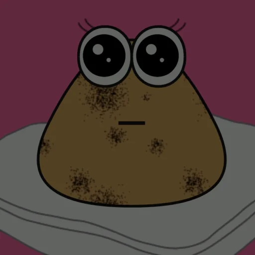 🐌 Стикер «лупоглазое говно» для Telegram