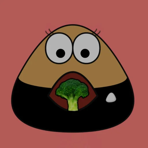 🐌 Стикер «лупоглазое говно» для Telegram