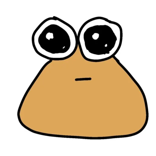 🐌 Стикер «лупоглазое говно» для Telegram