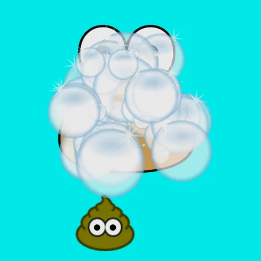 🐌 Стикер «лупоглазое говно» для Telegram