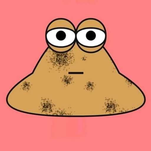 🐌 Стикер «лупоглазое говно» для Telegram