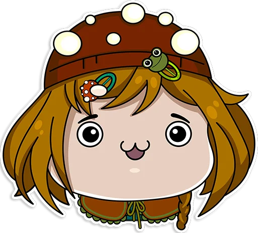 😛 Стикер «Лушаня» для Telegram