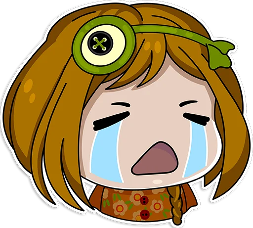 😭 Стикер «Лушаня» для Telegram
