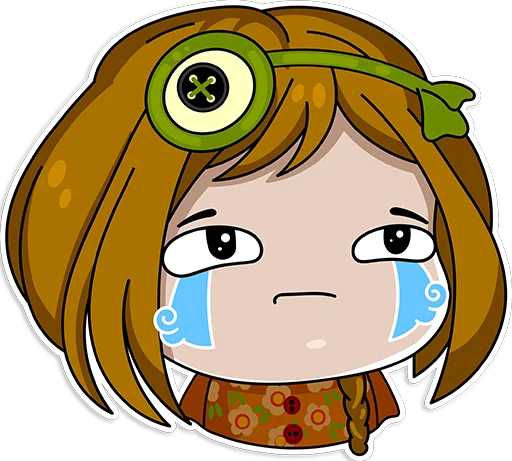 😢 Стикер «Лушаня» для Telegram