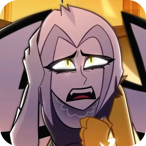 😭 Стикер «Lute Hotel Hazbin» для Telegram