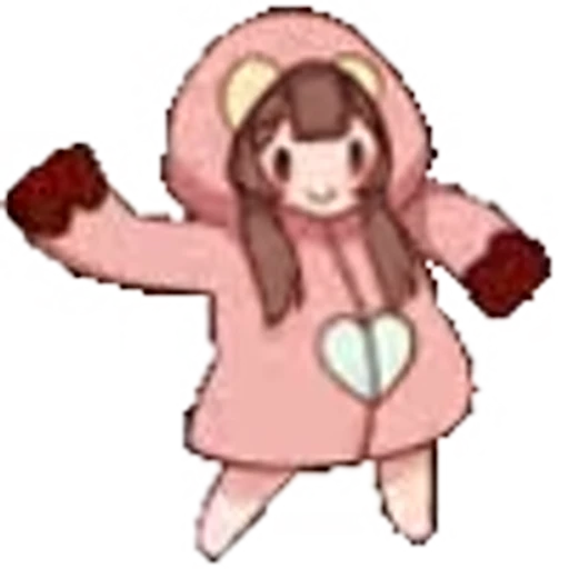 💃 Эмодзи «lovely pink» для Telegram