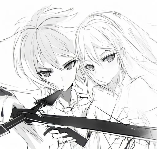🖤 Стикер «luvmanga» для Telegram