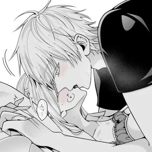 🖤 Стикер «luvmanga» для Telegram