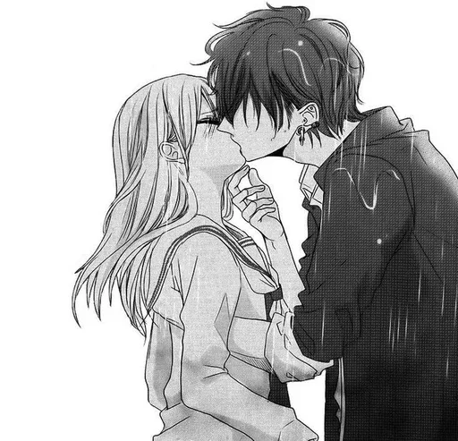 🖤 Стикер «luvmanga» для Telegram