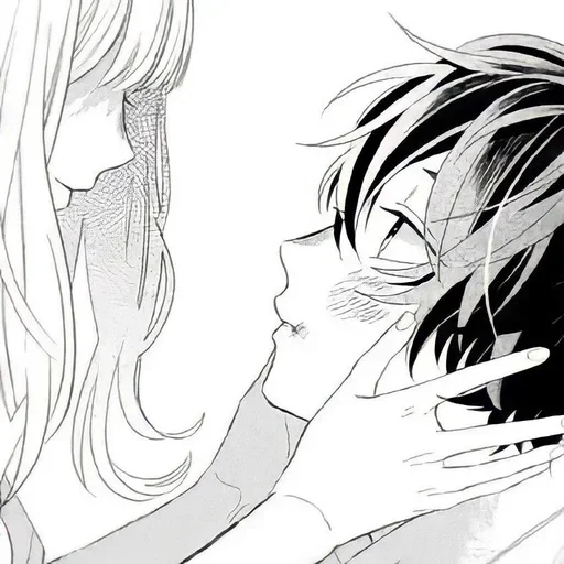 🖤 Стикер «luvmanga» для Telegram