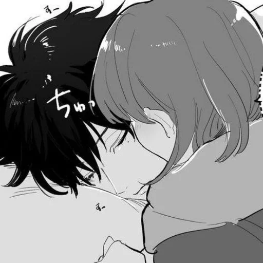 🖤 Стикер «luvmanga» для Telegram