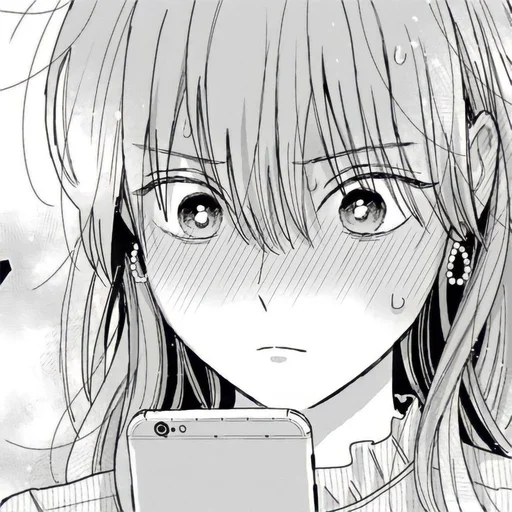 🖤 Стикер «luvmanga» для Telegram