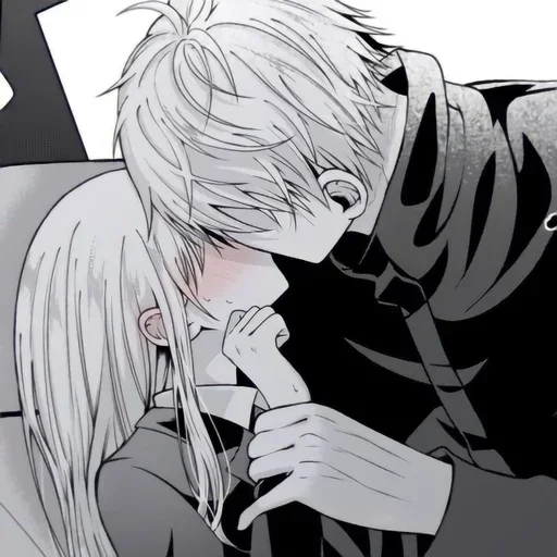 🖤 Стикер «luvmanga» для Telegram