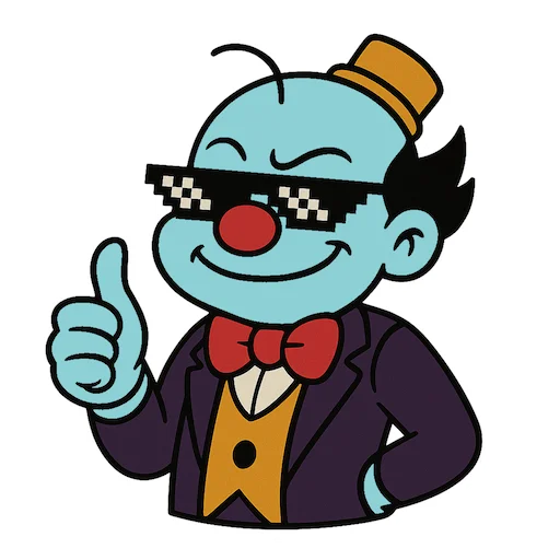 😎 Стикер «LUX» для Telegram