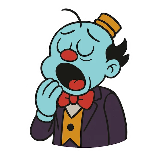 🥱 Стикер «LUX» для Telegram