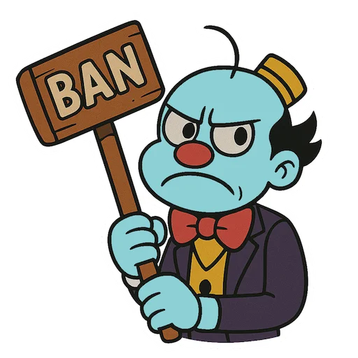 🍌 Стикер «LUX» для Telegram