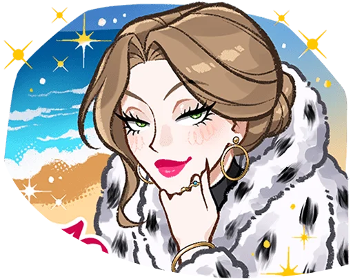 ⭐ Стикер «Люксовые бести без надписей» для Telegram