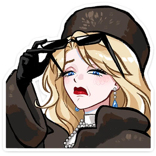⭐ Стикер «Люксовые бести» для Telegram
