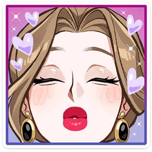 ⭐ Стикер «Люксовые бести» для Telegram