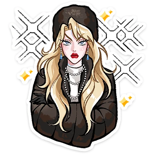 ⭐ Стикер «Люксовые бести» для Telegram