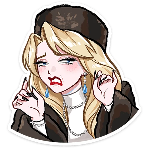 ⭐ Стикер «Люксовые бести» для Telegram