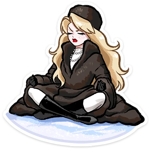 ⭐ Стикер «Люксовые бести» для Telegram