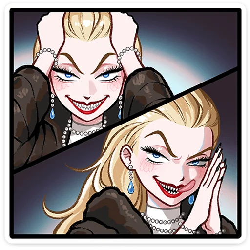 ⭐ Стикер «Люксовые бести» для Telegram