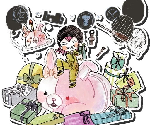 🔧 Стикер «Kazuichi Soda» для Telegram
