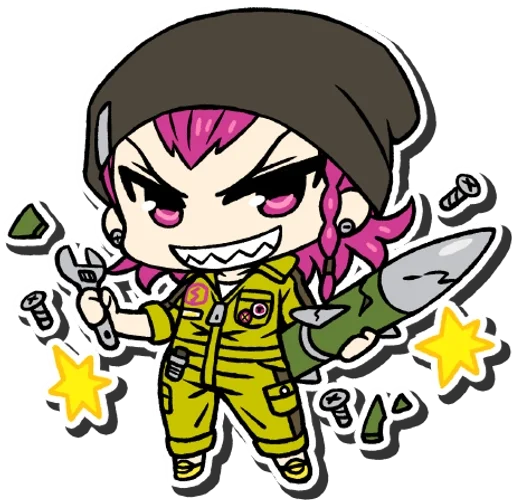 🔧 Стикер «Kazuichi Soda» для Telegram