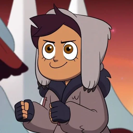 🌟 Стикер «luz ;; the human!!» для Telegram