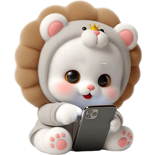 📱 Стикер «Котята львята» для Telegram
