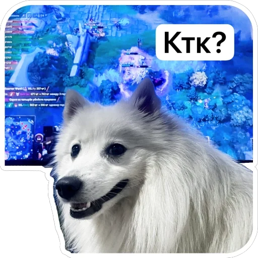 🎮 Стикер «Nixie the Spitz» для Telegram