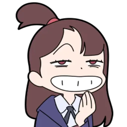 Стикерпак Little Witch Academia для Telegram