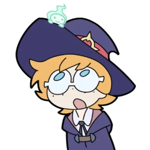 😳 Стикер «Little Witch Academia» для Telegram