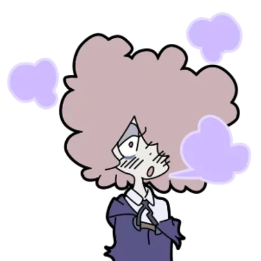 😳 Стикер «Little Witch Academia» для Telegram