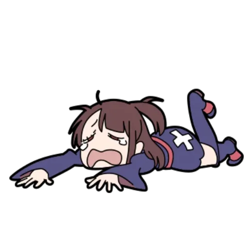 😭 Стикер «Little Witch Academia» для Telegram