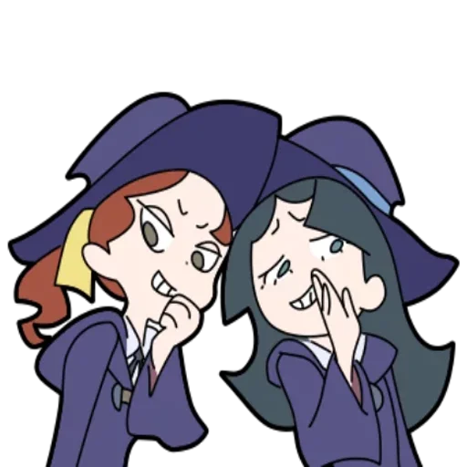 😬 Стикер «Little Witch Academia» для Telegram